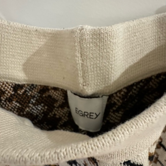 Egrey Stretch Patterned pants - Picture 3 of 6